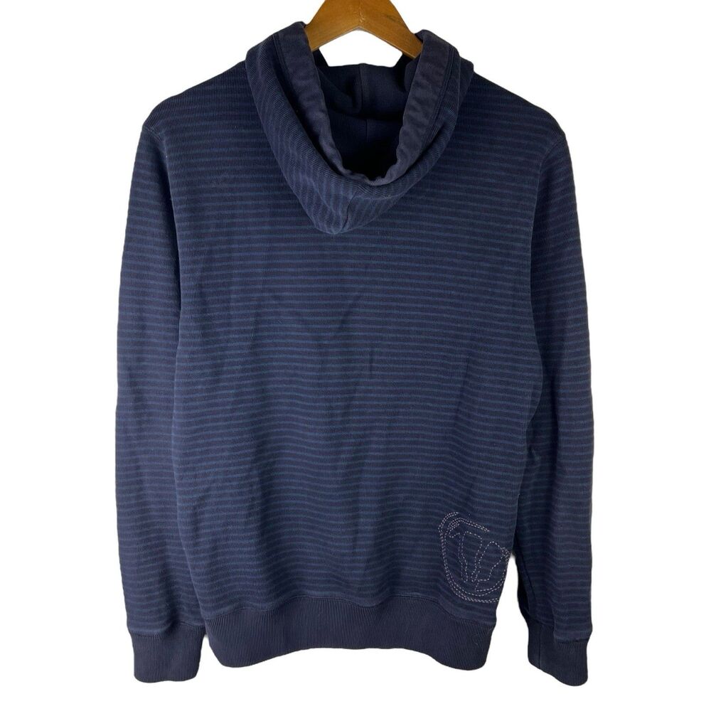FAT FACE Mens S Hoodie Sweatshirt Pullover Cotton Casual Outdoors Striped - Picture 3 of 8